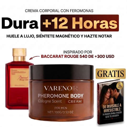 Crema corporal con Feromonas irresistibles